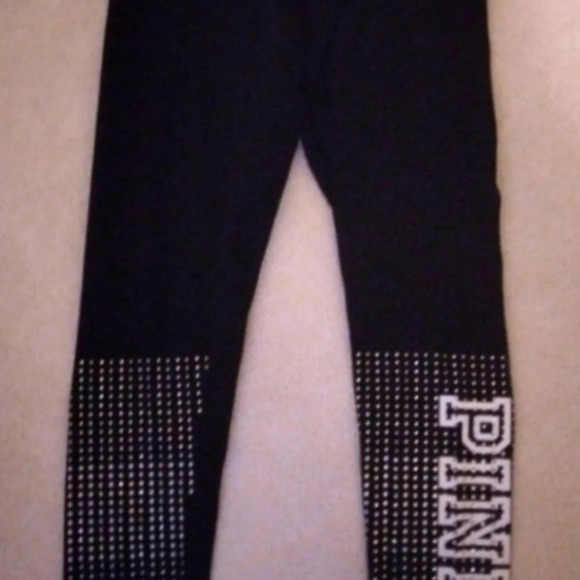 VS PINK bling leggings-medium - Picture 2 of 5